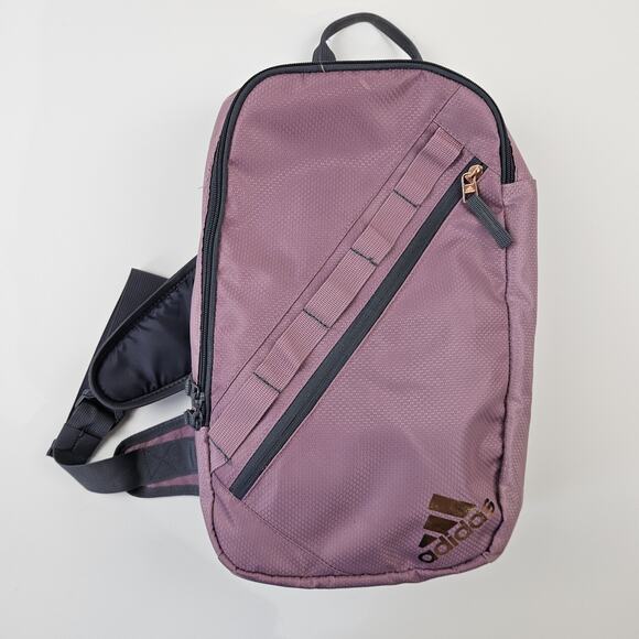 Adidas Prime Sling Backpack/Athletic Bag Single Strap Crossbody Pink Loadspring - Picture 1 of 14